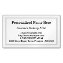 Suche nach freiberuflich tätige visitenkarten Schönheitsberater