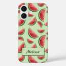 Recherche de fruit vert iphone coques Pastèque