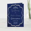 Recherche de bleu royal marine invitations Quinceañera