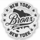 Suche nach der bronx aufkleber New york city