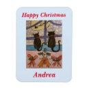 Recherche de chat père noël magnets Neige