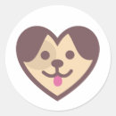Suche nach welpen cartoon aufkleber Liebe
