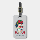 Suche nach dia de los muertos gepäckanhänger Frida kahlo