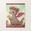 Recherche de dragon puzzles Dessin animé