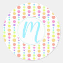 Recherche de polkadot autocollants Pastel
