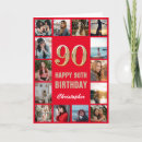 Recherche de 90 ans anniversaire cartes Collage photo