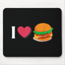Recherche de burger tapis souris Manger