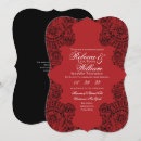 Recherche de maree invitations Rouge