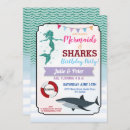 Recherche de shark party invitations Fête de la piscine