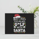 Suche nach golf spielen karten Weihnachten