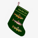 Recherche de pêcheurs chaussette de noël Pêche à la mouche