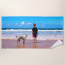 Recherche de animal compagnie de serviettes de plage Dog