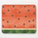 Recherche de pastèque mignonne tapis souris Aquarelle
