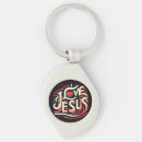Recherche de jésus vous aime porteclés Foi