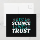 Recherche de scientifique drôle cartes postales Enseignant