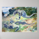 Suche nach vintage dinosaurier poster Antike