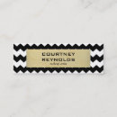 Recherche de motif de chevron cartes visite Employee