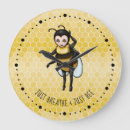 Suche nach honey bee wanduhren Gelb