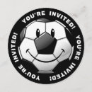 Recherche de gardien but du football cartes invitations Pour enfants