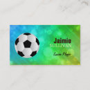 Suche nach fußball spieler visitenkarten Team