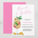 Recherche de brunch de champagne invitations Aquarelle