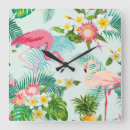 Recherche de oiseau exotique horloges Jungle