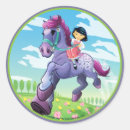 Recherche de petit poney autocollants Fille