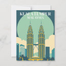 Suche nach kuala lumpur malaysia postkarten Stadtbild