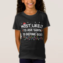 Suche nach gutes mädchen tshirts Weihnachten