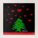 Recherche de le liban puzzles Drapeau