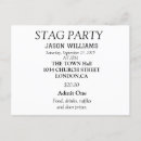 Suche nach hirsch party postkarten Schwarz