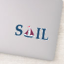 Recherche de voilier bleu autocollants Marine