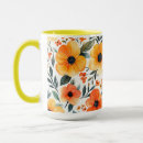 Recherche de decorative imprimées tasses Fleurs