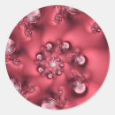 Recherche de fractal autocollants Rouge