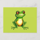 Suche nach frosch cartoon postkarten Grün