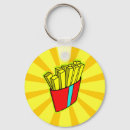 Suche nach pommes frites schlüsselanhänger Cartoon