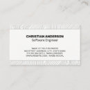 Recherche de programmateur de logiciel cartes visite Technologie
