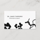 Recherche de bactéries cartes visite Microbiologiste