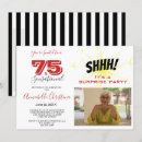 Recherche de 75th invitations Moderne