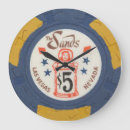 Recherche de jetons de poker horloges Vegas