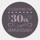 Suche nach 30 jahrestag aufkleber Elegant