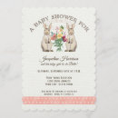 Recherche de rabbit baby shower invitations Lapin d'animaux des bois