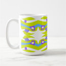Recherche de bleu moyen tasses Abstrait