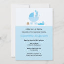 Recherche de carriage baby shower invitations Bleu
