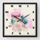 Recherche de colorées horloges Aquarelle