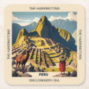 Recherche de machu picchu dessous de verres Paysage