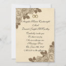 Suche nach sepia hochzeit einladungen Rose