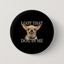 Recherche de drôles de chien badges Hommes