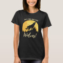 Recherche de loups femme tshirts Qui