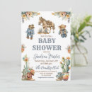 Recherche de boho western baby shower invitations Rustique